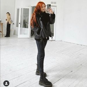 Zara Double-Faced Biker Jacket